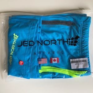 Jed North Agile Shorts, Aqua Blue, Small